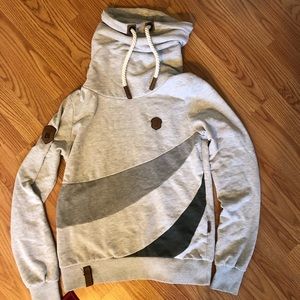 Naketano Asymmetrical Slouch collar sweatshirt